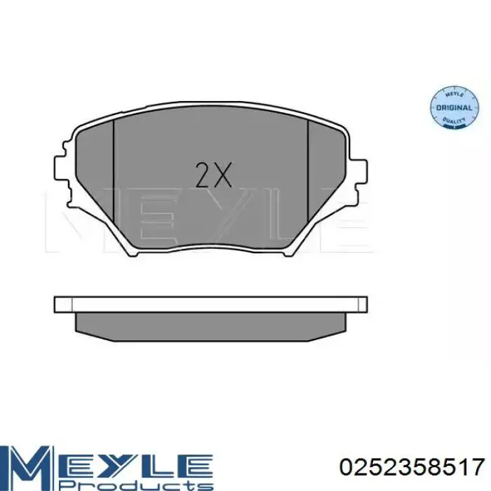 Do koszyka 04465YZZF7 Toyota Klocki hamulcowe przednie tarczowe