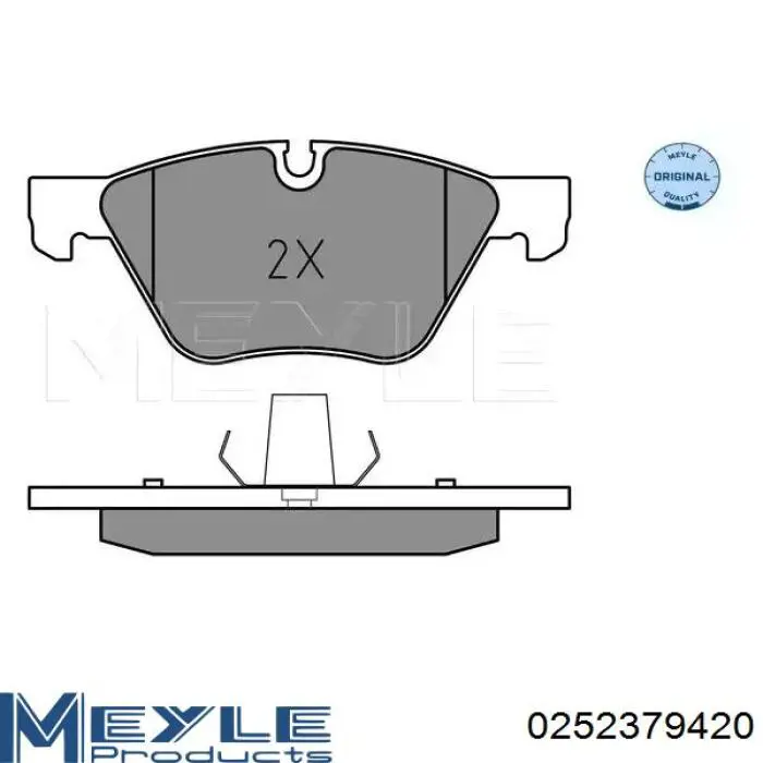 Klocki hamulcowe przednie tarczowe 34112288875 BMW