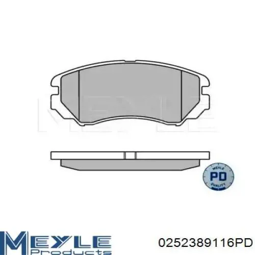 Klocki hamulcowe przednie tarczowe T1C3501080 Chery