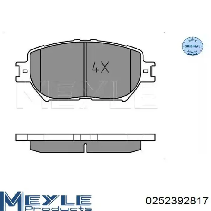 Klocki hamulcowe przednie tarczowe Starline BDS491 cena, od 22,25 USD