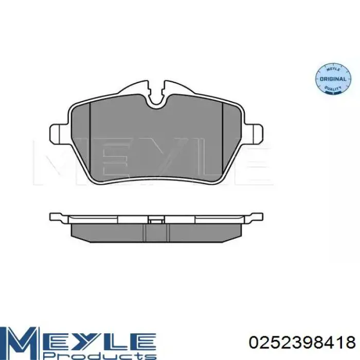 Klocki hamulcowe przednie tarczowe 986494489 Bosch