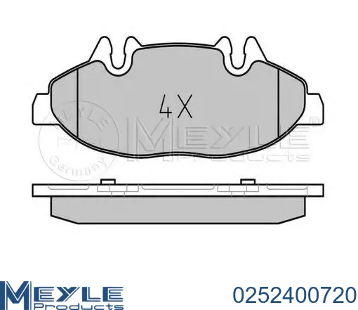 Klocki hamulcowe przednie tarczowe Dafmi D290E cena, od 26,03 USD
