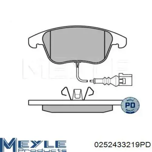 Klocki hamulcowe przednie tarczowe 161375 Power Stop