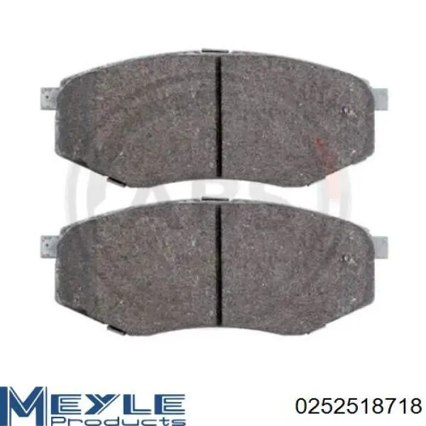 Klocki hamulcowe przednie tarczowe Q0931298 Q-fix