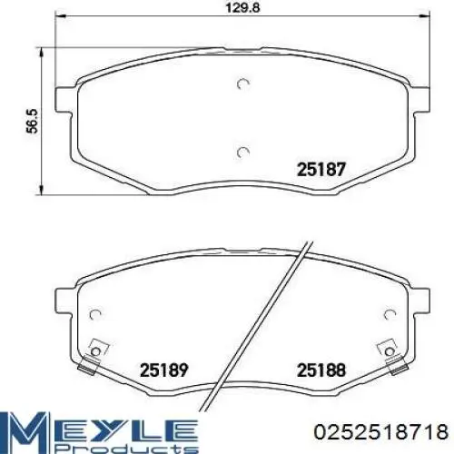 Do koszyka Q0931298 Q-fix Klocki hamulcowe przednie tarczowe