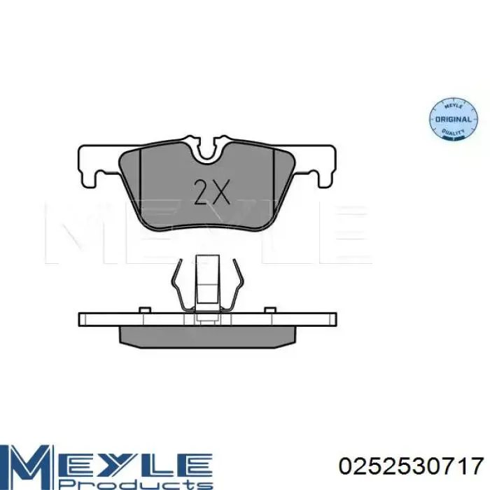 Okładziny (klocki) do hamulców tarczowych tylne BMW 34218855013 cena, od 26,07 USD
