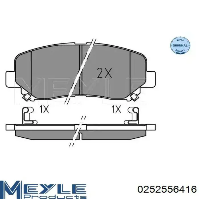 V1015323AB Chrysler Klocki hamulcowe przednie tarczowe