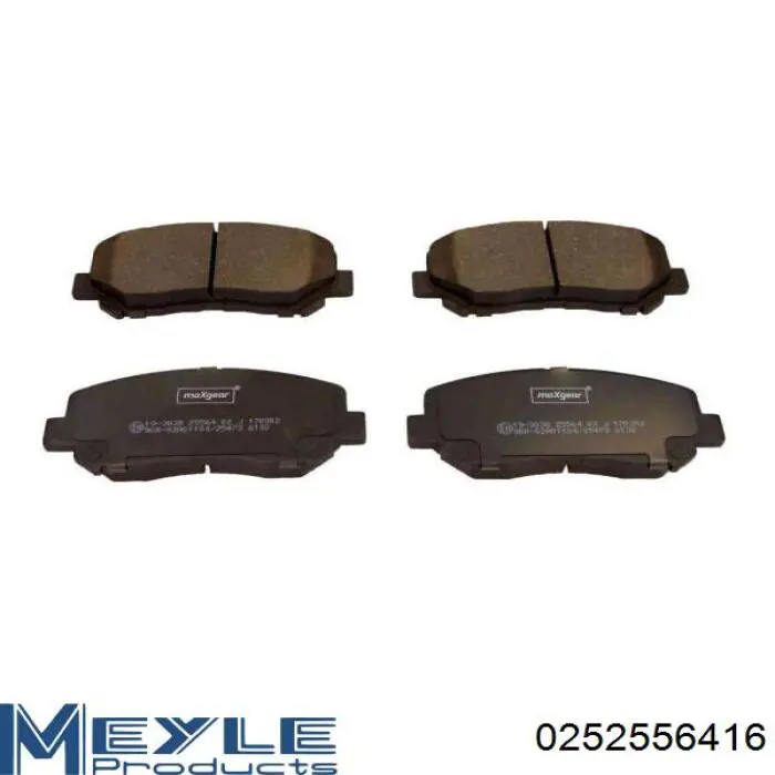 Klocki hamulcowe przednie tarczowe Chrysler V1015323AB cena, od 37,16 USD
