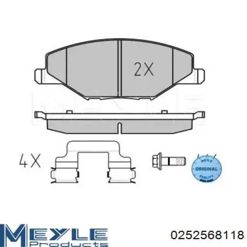 Klocki hamulcowe przednie tarczowe Dafmi D399E cena, od 16,11 USD