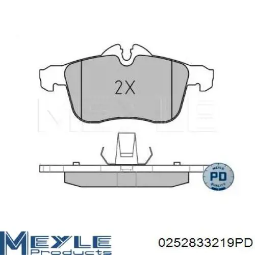 Klocki hamulcowe przednie tarczowe Dafmi D247E cena, od 27,71 USD