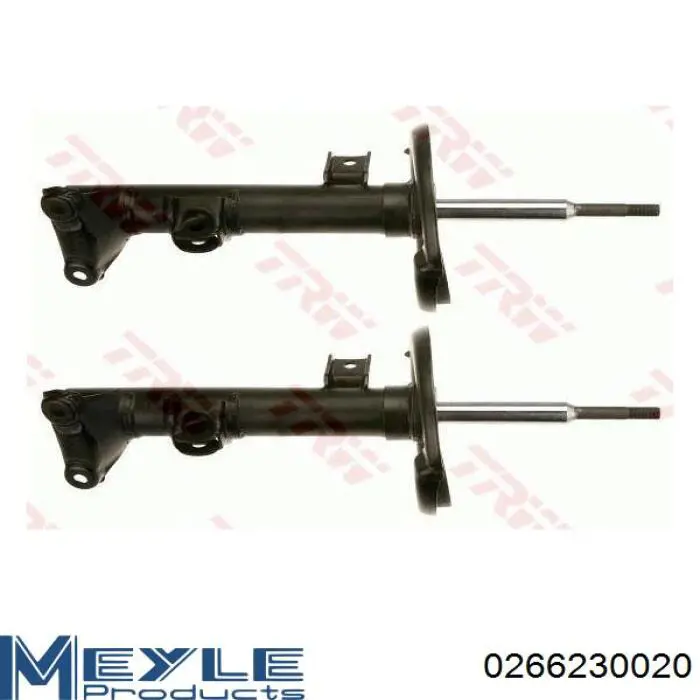 Amortyzator przedni Meyle 0266230020 cena, od 73,51 USD