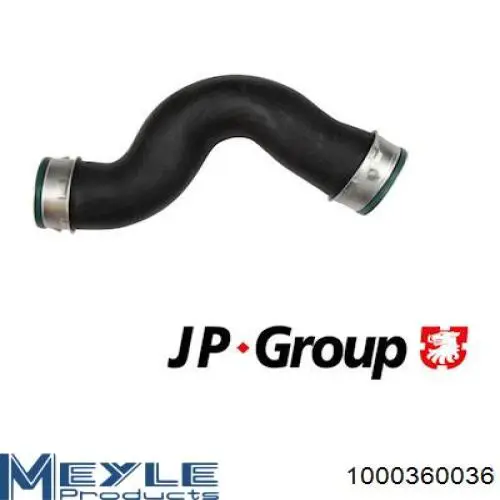 Przewód (króciec) intercoolera Meyle 1000360036 cena, od 43,22 USD
