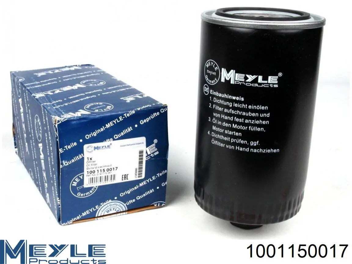 Do koszyka 1001150017 Meyle Filtr oleju