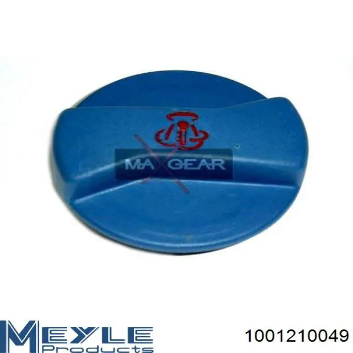 Do koszyka 1001210049 Meyle Pokrywa (korek) zbiornika wyrównawczego