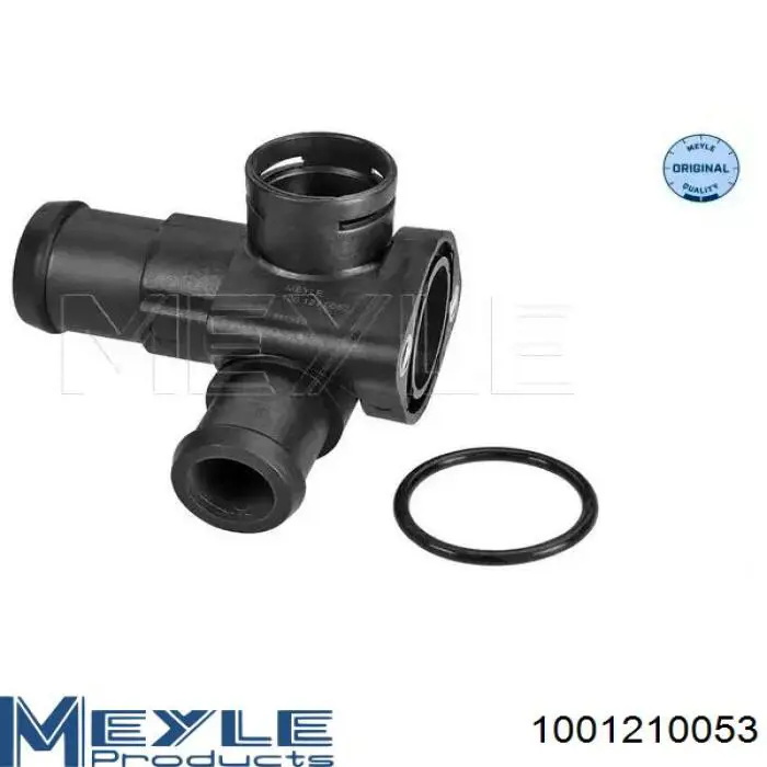 Kołnierz układu chłodzenia (trójnik) Meyle 1001210053 cena, od 7,48 USD