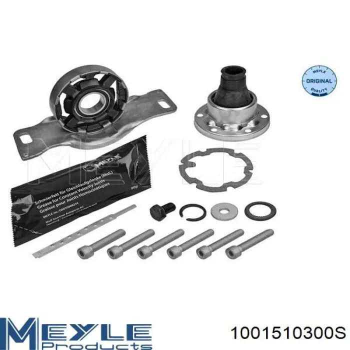 Łożysko podwieszane wału Cardana Meyle 1001510300S cena, od 173,82 USD