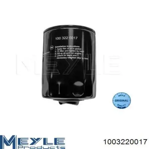 Filtr oleju Rider RD1430WL7448 cena, od 8,91 USD