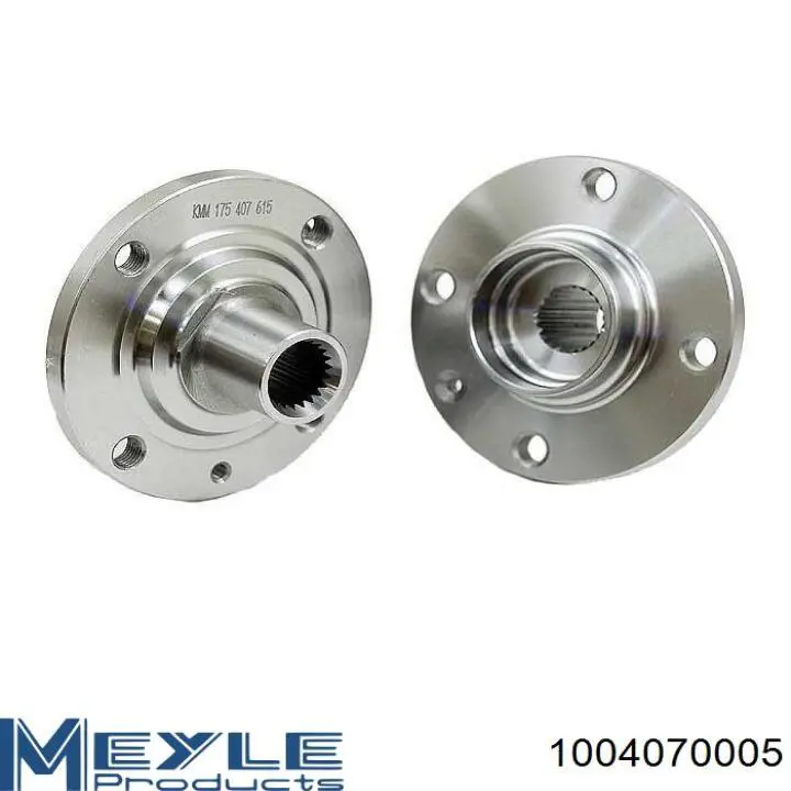 Piasta przednia Meyle 1004070005 cena, od 22,44 USD