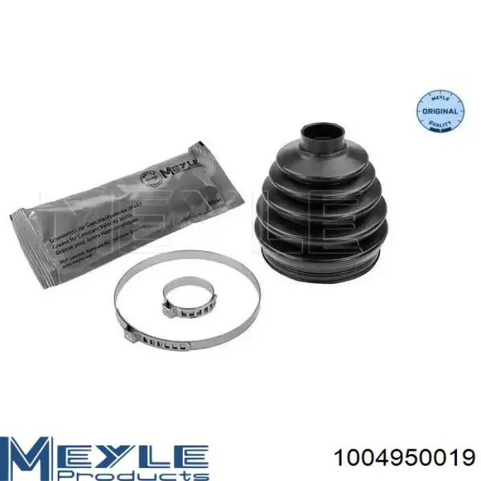 Osłona przegubu homokinetycznego półosi przedniej zewnętrzna Meyle 1004950019 cena, od 16,16 USD