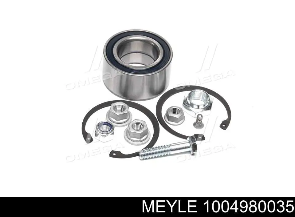 Łożysko piasty przedniej Meyle 1004980035 cena, od 20,28 USD
