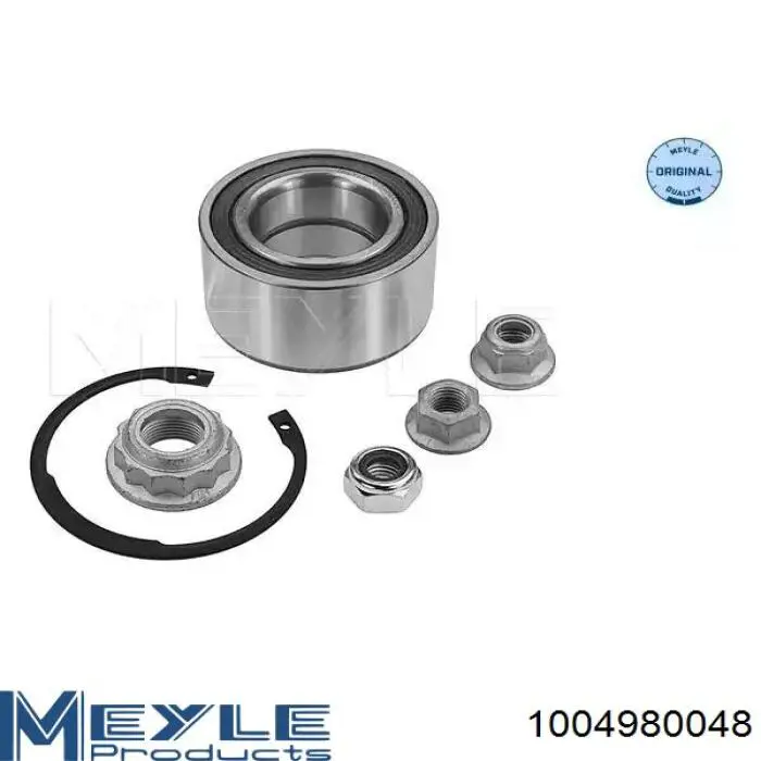 Łożysko piasty przedniej Meyle 1004980048 cena, od 25,06 USD