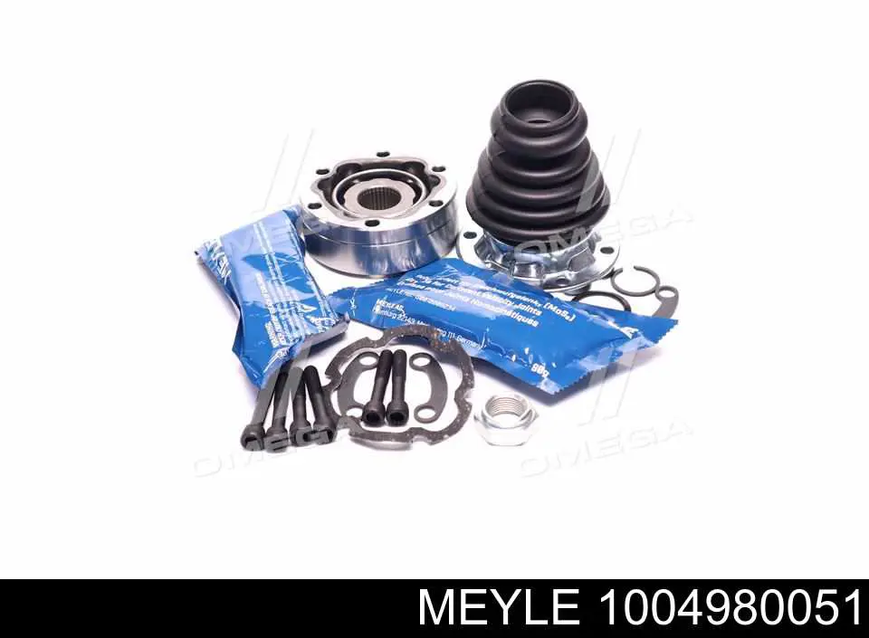 Przegub homokinetyczny wewnętrzny przedni prawy Meyle 1004980051 cena, od 43,08 USD