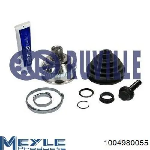 Przegub homokinetyczny przedni zewnętrzny Meyle 1004980055 cena, od 43,98 USD