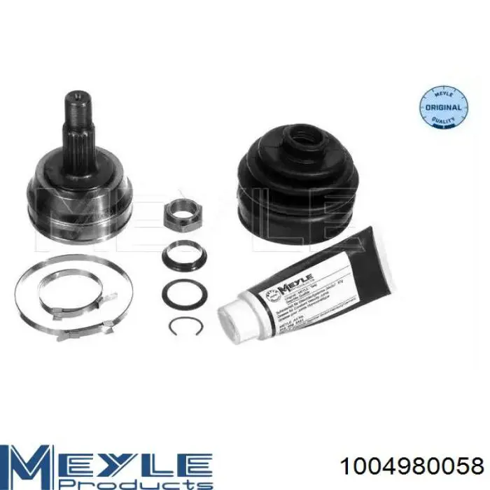 Przegub homokinetyczny przedni zewnętrzny Meyle 1004980058 cena, od 32,14 USD