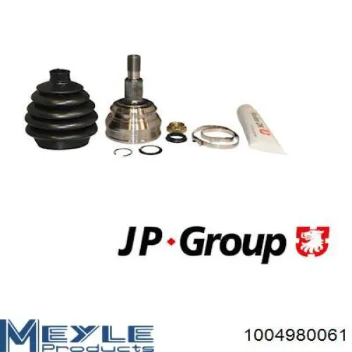 Przegub homokinetyczny przedni zewnętrzny Meyle 1004980061 cena, od 33,38 USD