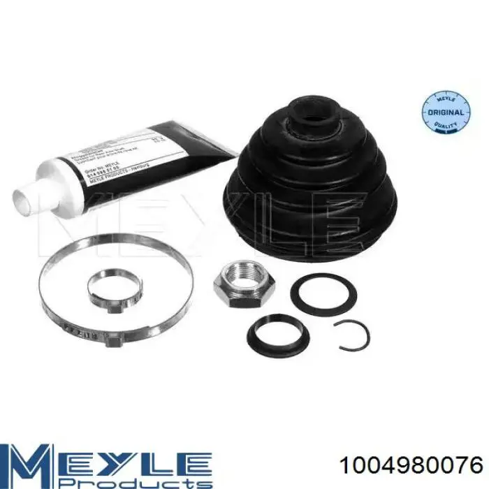 Osłona przegubu homokinetycznego półosi przedniej zewnętrzna Meyle 1004980076 cena, od 8,44 USD