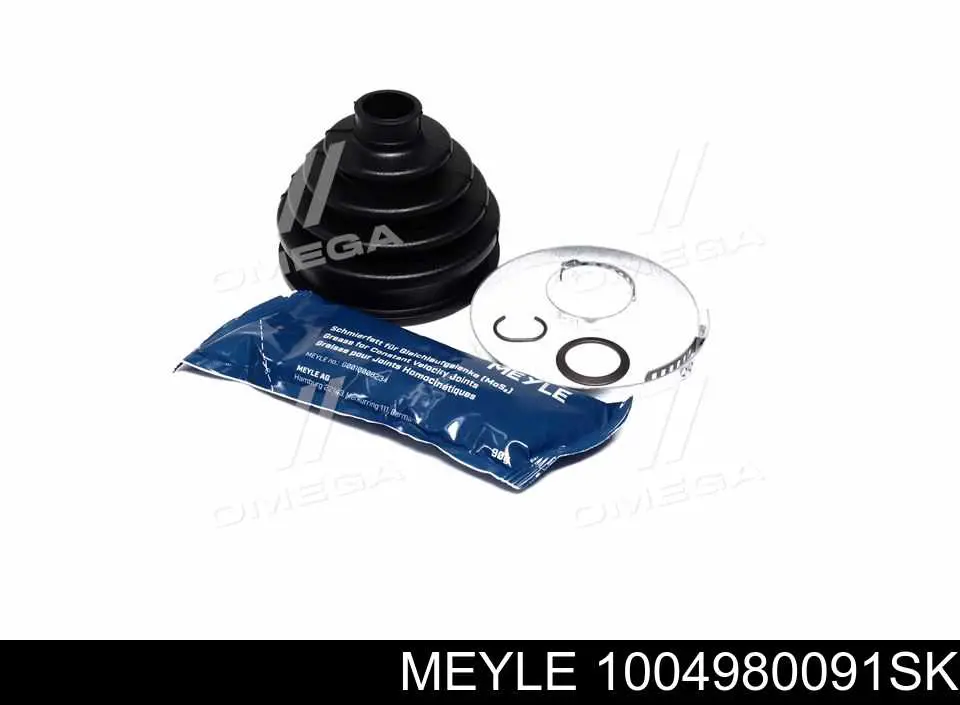 Osłona przegubu homokinetycznego półosi przedniej zewnętrzna Meyle 1004980091SK cena, od 13,27 USD