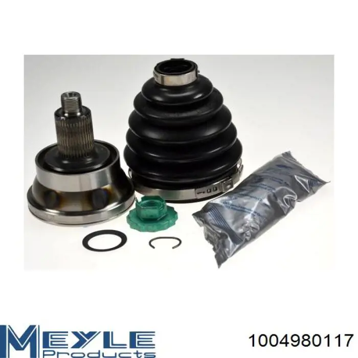 Przegub homokinetyczny przedni zewnętrzny Meyle 1004980117 cena, od 34,30 USD