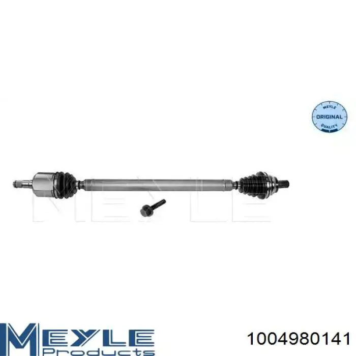 Półoś napędowa przednia prawa Meyle 1004980141 cena, od 130,08 USD