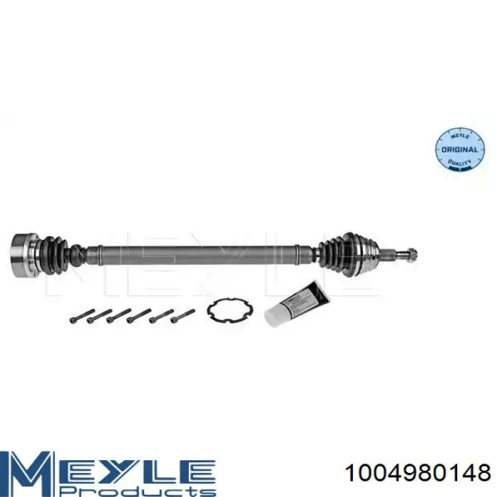 Półoś napędowa przednia prawa Meyle 1004980148 cena, od 116,44 USD