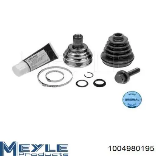 Przegub homokinetyczny przedni zewnętrzny Meyle 1004980195 cena, od 37,59 USD