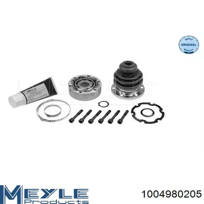 Przegub homokinetyczny przedni wewnętrzny Meyle 1004980205 cena, od 44,13 USD