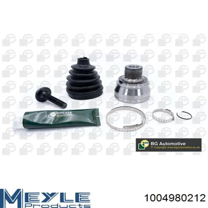 Przegub homokinetyczny przedni zewnętrzny Meyle 1004980212 cena, od 47,50 USD