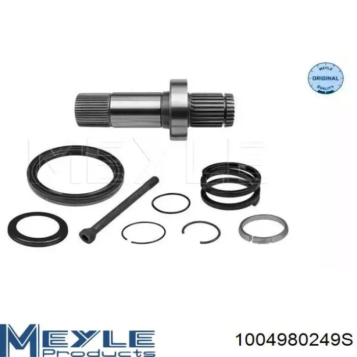 Wał napędowy półosi pośredni Meyle 1004980249S cena, od 97,97 USD