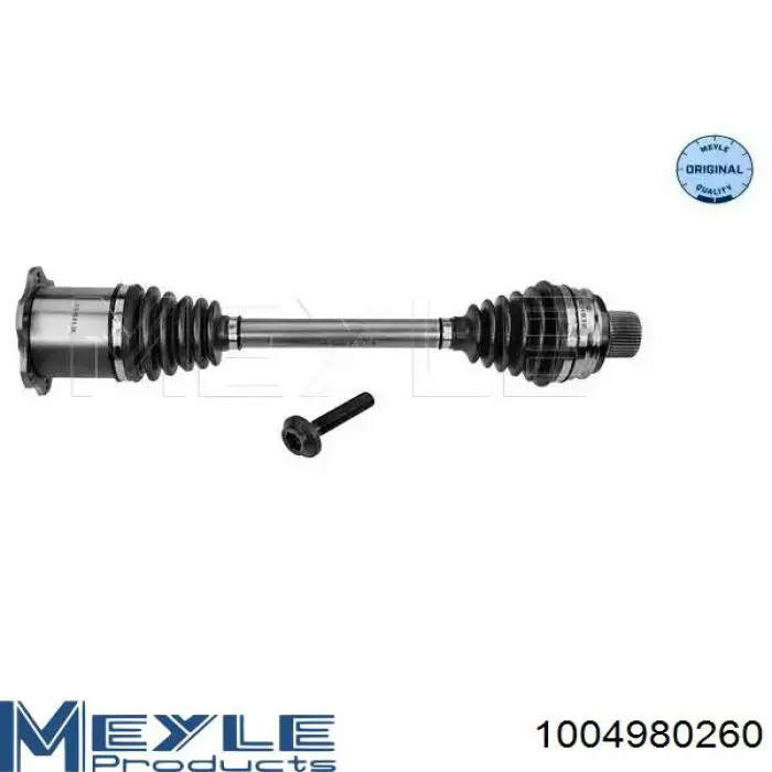 1004980260 Meyle Półoś napędowa przednia