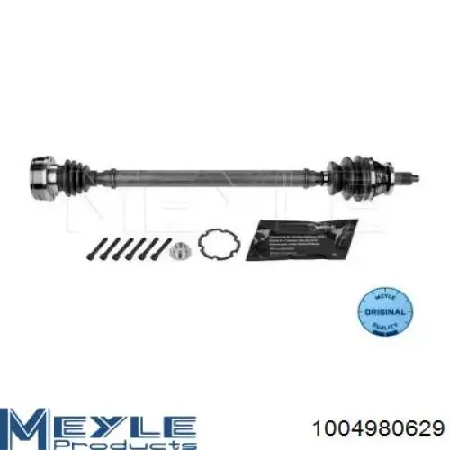 Półoś napędowa przednia prawa 6Q0407452FX VAG