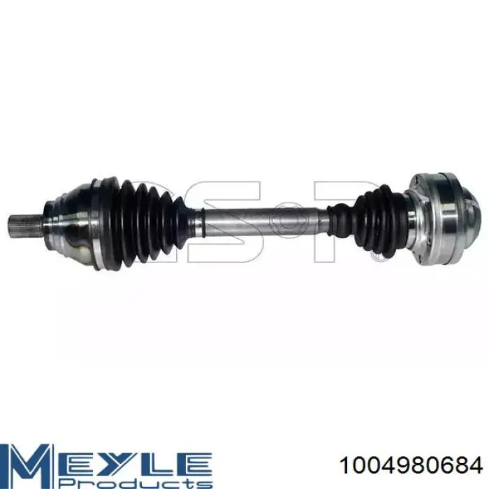 Półoś napędowa przednia prawa Meyle 1004980684 cena, od 125,79 USD