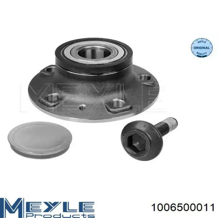 Do koszyka 8W0598611B VAG Piasta tylna