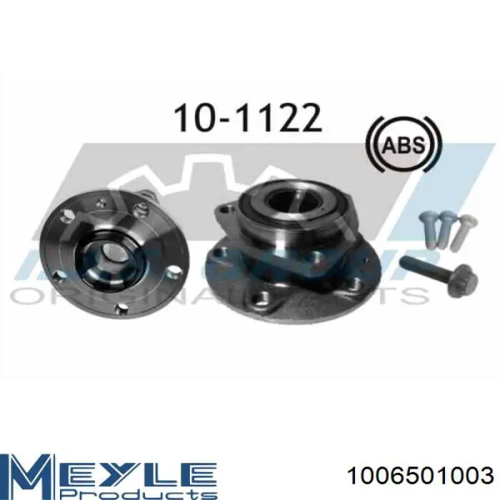 Piasta przednia Meyle 1006501003 cena, od 121,99 USD