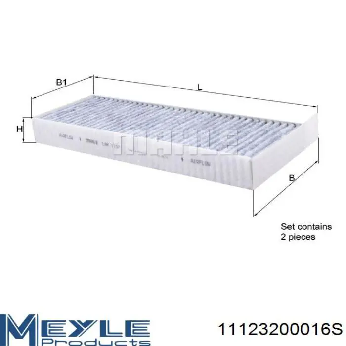 Do koszyka FC0464C Bremsi Filtr kabiny