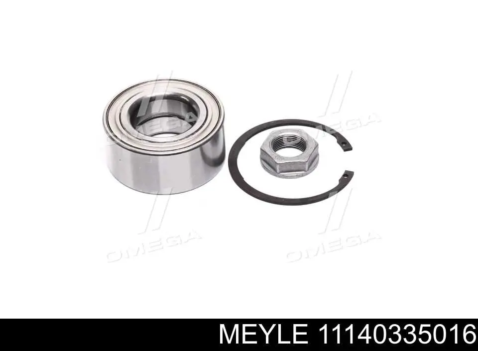 Łożysko piasty przedniej Meyle 11140335016 cena, od 23,81 USD