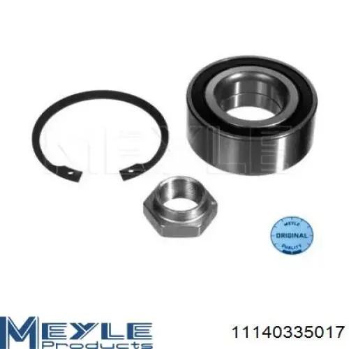 Łożysko piasty przedniej Meyle 11140335017 cena, od 20,92 USD