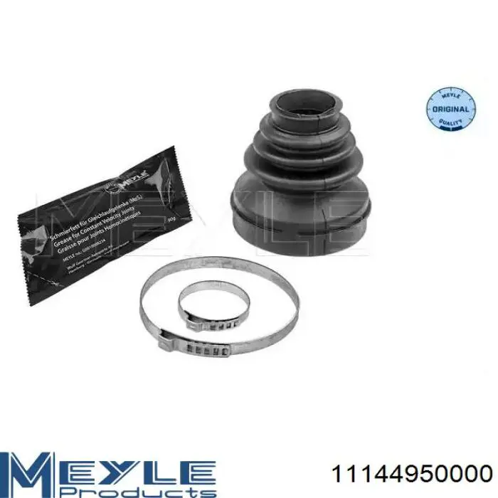 Osłona przegubu homokinetycznego półosi przedniej wewnętrzna Meyle 11144950000 cena, od 12,75 USD