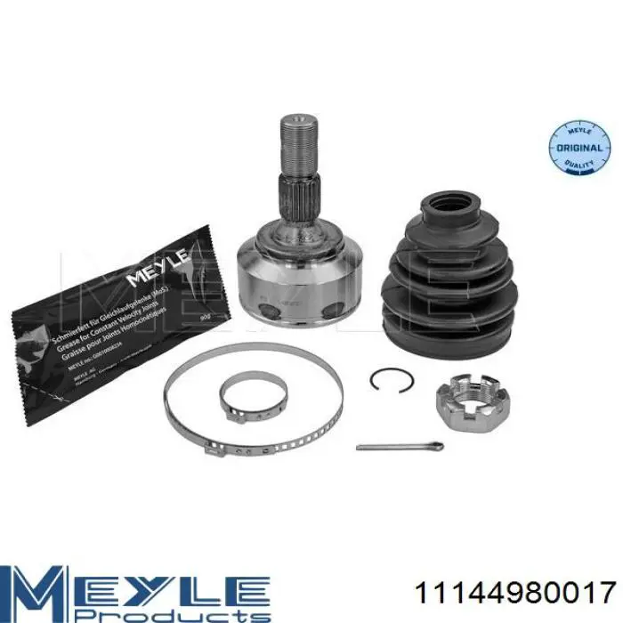 Przegub homokinetyczny przedni zewnętrzny Meyle 11144980017 cena, od 40,66 USD