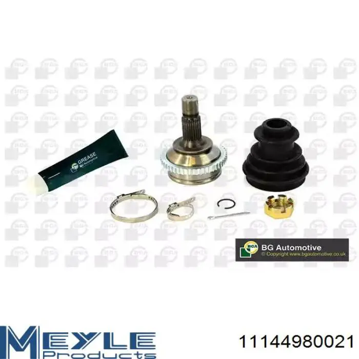 Przegub homokinetyczny przedni zewnętrzny Meyle 11144980021 cena, od 42,32 USD