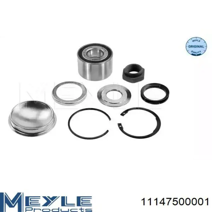 Lożysko piasty tylnej Meyle 11147500001 cena, od 17,44 USD